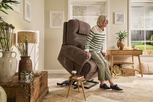 Motion Healthcare Lawson Rise and Recline Chair in use