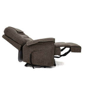 Motion Healthcare Lawson Rise and Recline Chair partly reclined 1 side view