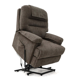 Motion Healthcare Lawson Royale Rise and Recline Chair assist to stand position side view