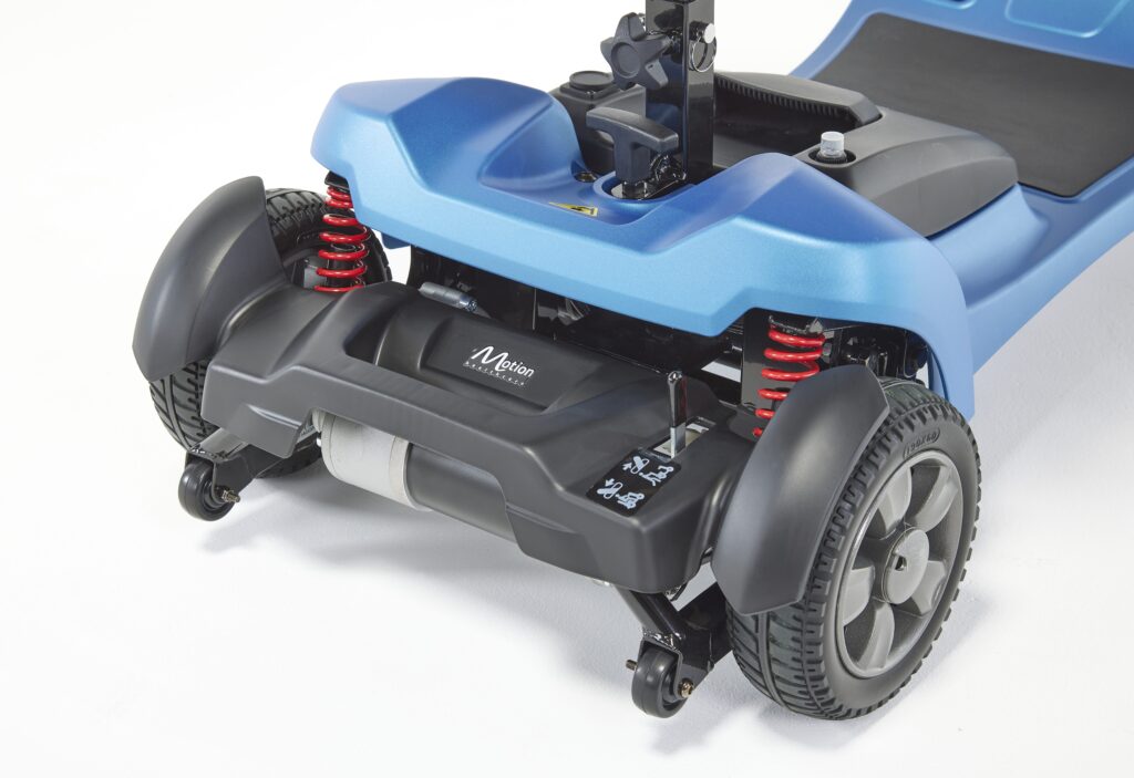 Motion Healthcare Lithilite Air Mobility Scooter rear wheels  