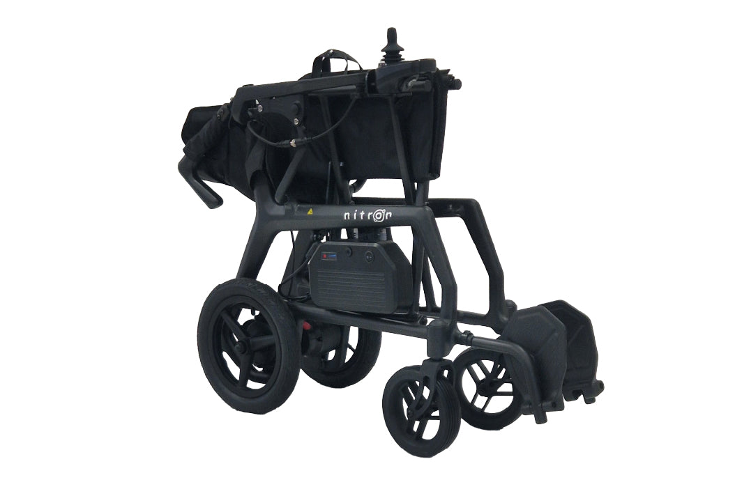 Motion Healthcare Nitro Powerchair Foldable design for easy transport and storage