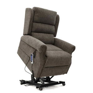 Motion Healthcare Vermont Rise and Recline Chair assist to stand position diagonal view