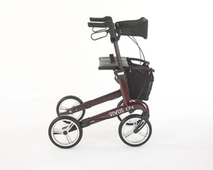 Motion Healthcare Vivus CF4 55 Rollator side view 