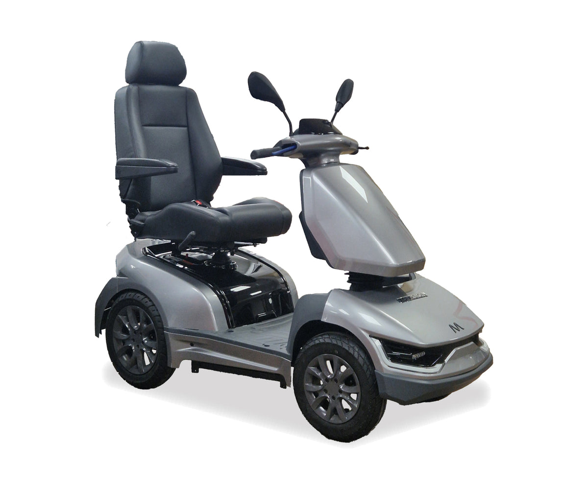 Motion Healthcare Xcursion Mobility Scooter metallic silver