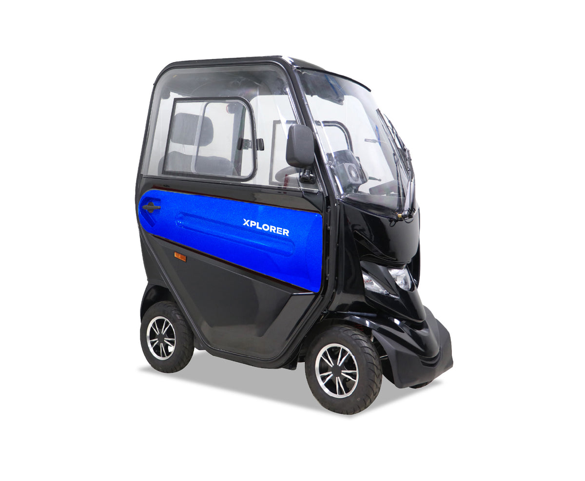 Motion Healthcare Xplorer Mobility Scooter in blue