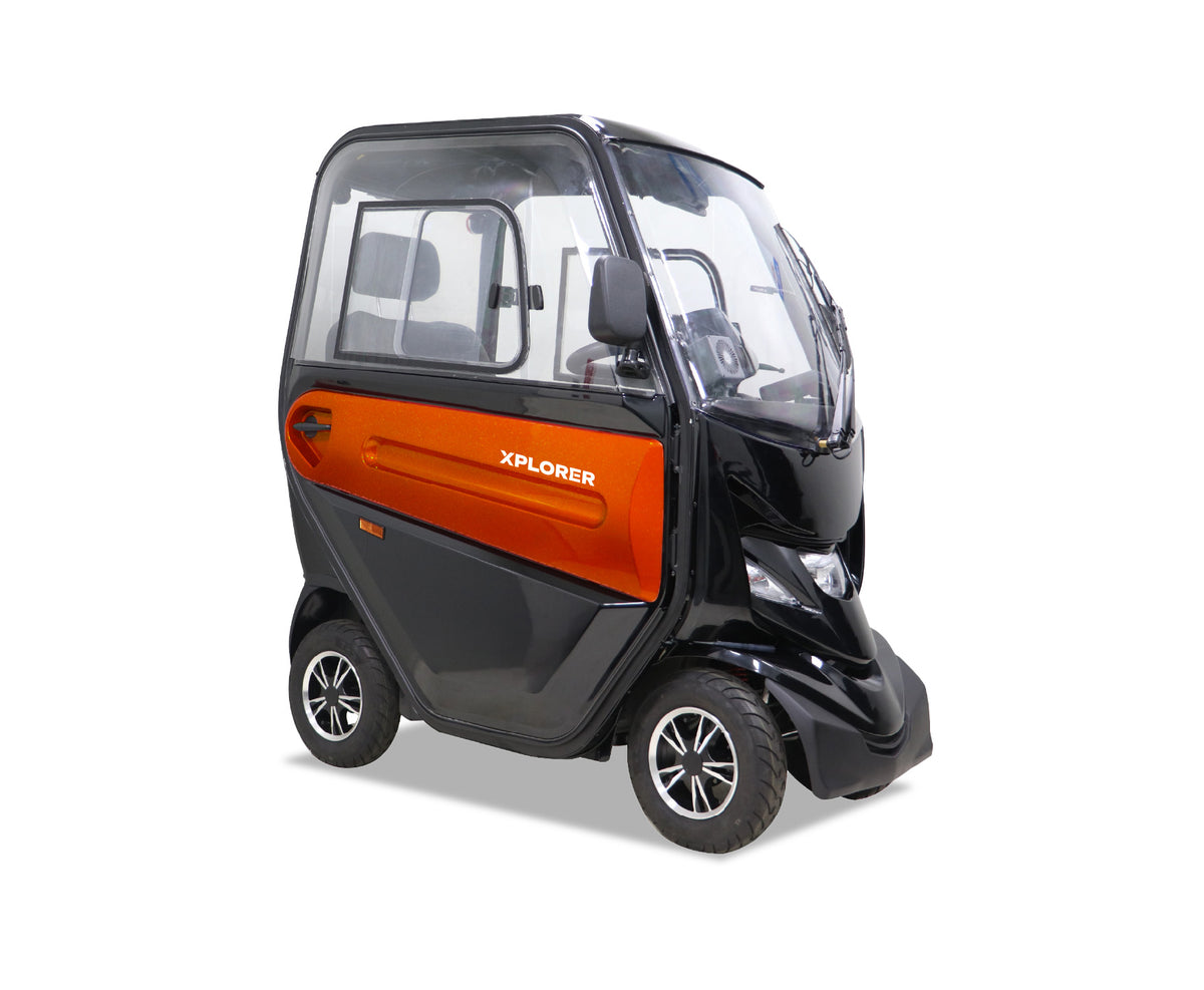 Motion Healthcare Xplorer Mobility Scooter in orange