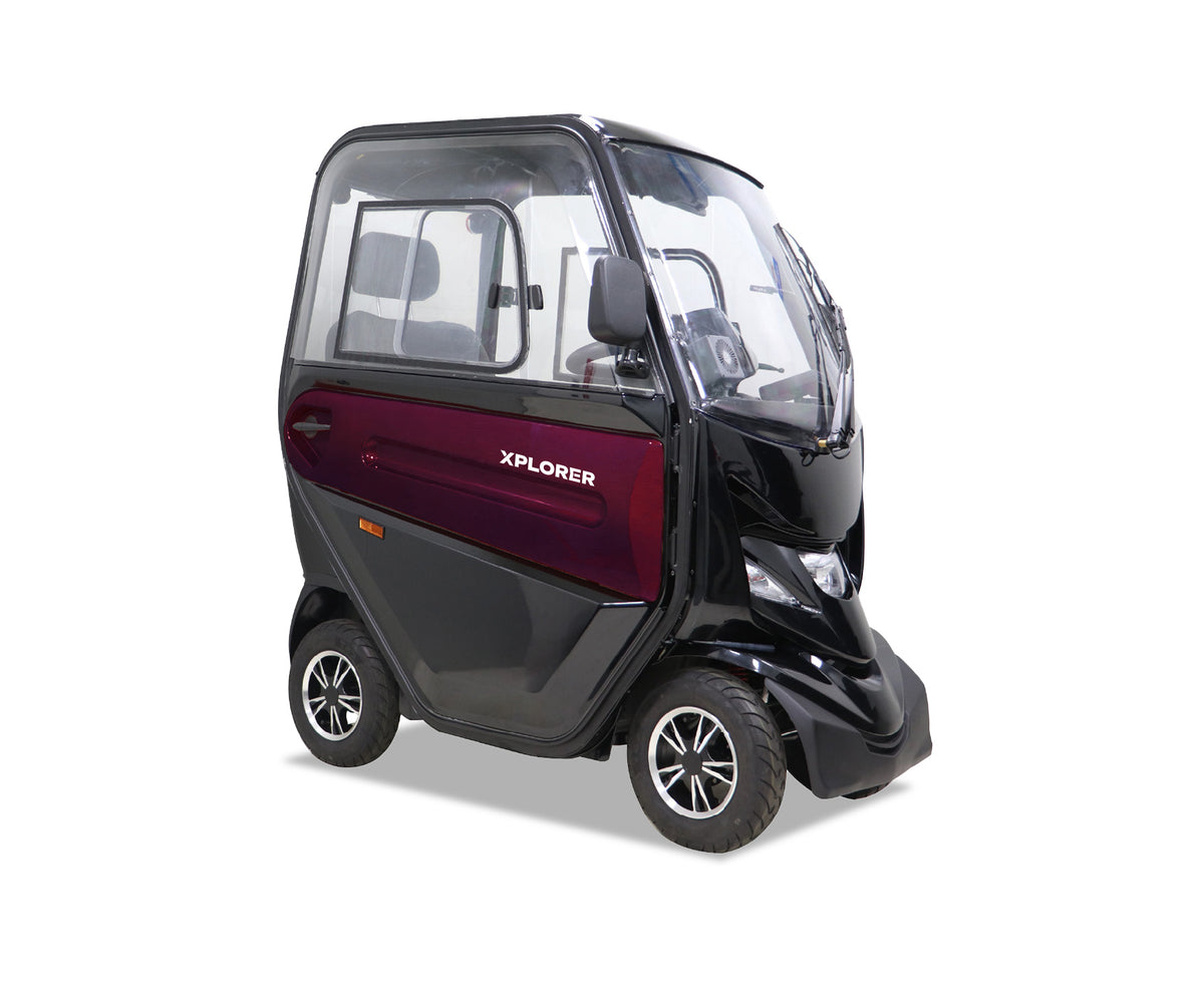 Motion Healthcare Xplorer Mobility Scooter in plum