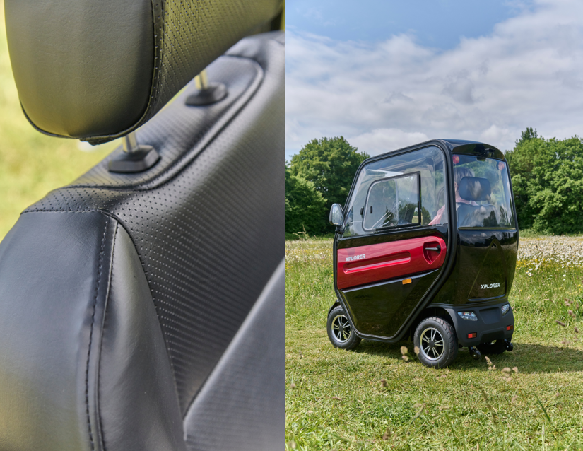 Motion Healthcare Xplorer Mobility Scooter outdoors