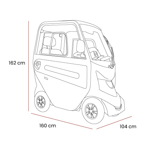 Motion Healthcare Xplorer Mobility Scooter specifications