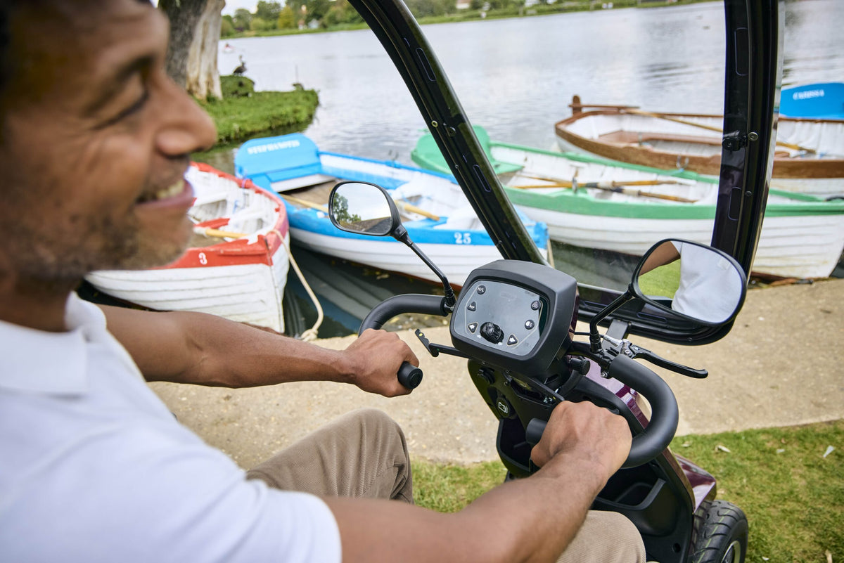 Motion Healthcare Xquisite Mobility Scooter Delta handlebars