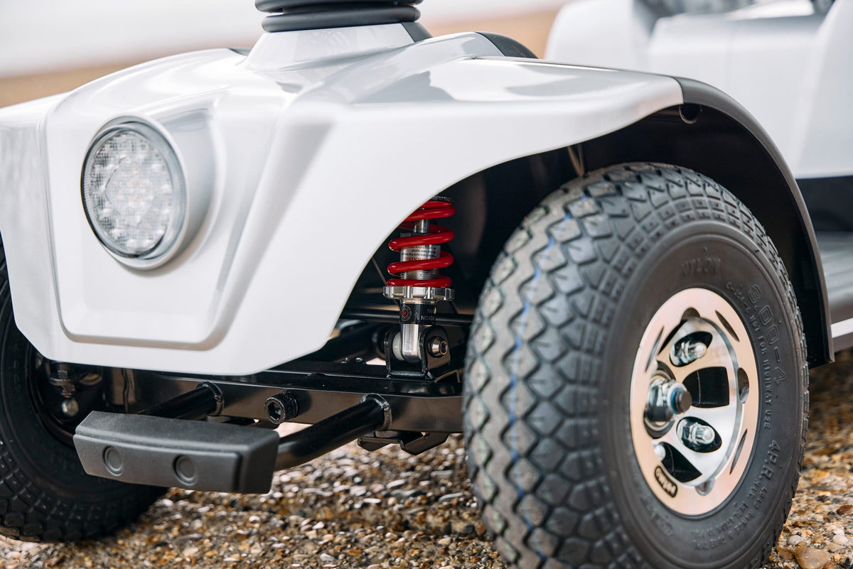 Motion Healthcare eMove 4 Mobility Scooter Suspension &amp; pneumatic tyres