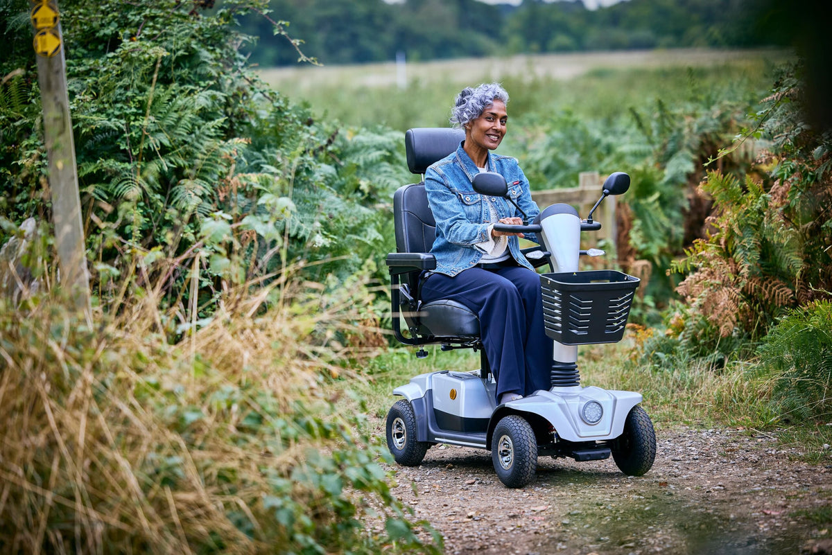 Motion Healthcare eMove 6 Mobility Scooter in use