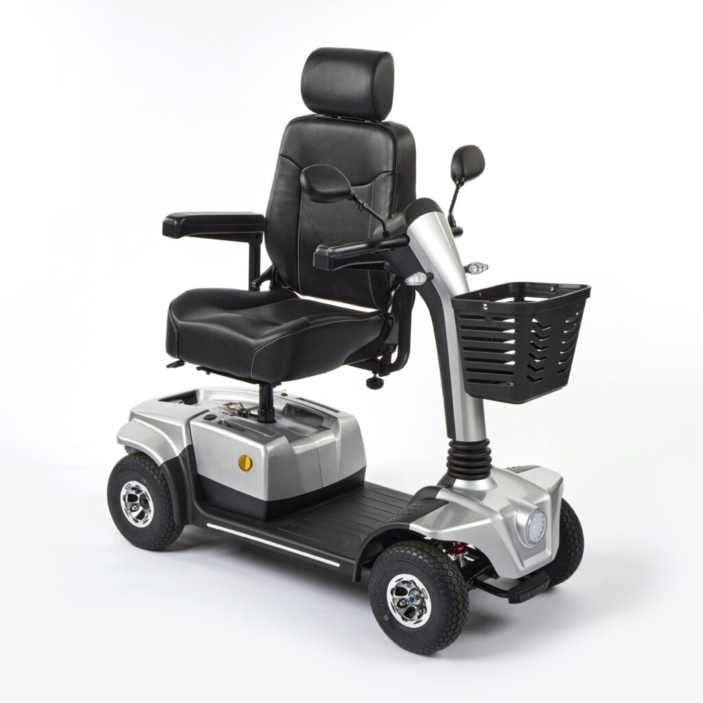 Motion Healthcare eMove 8 Mobility Scooter rotated seat