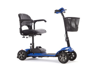 Motion Healthcare eTravel Mobility Scooter  in colour blue