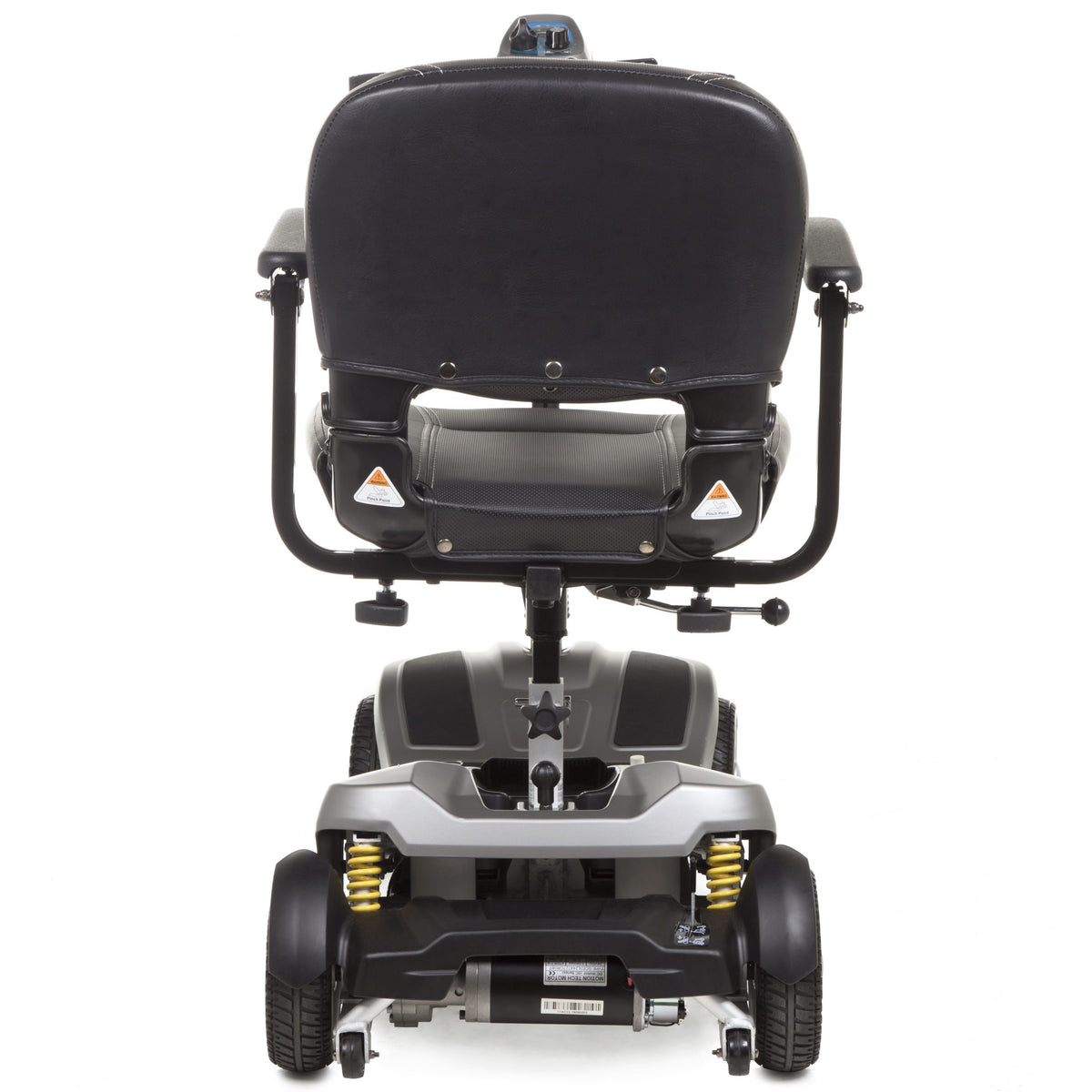 Motion Healthcare Alumina, lightweight Mobility Scooter, lithium battery, grey rear