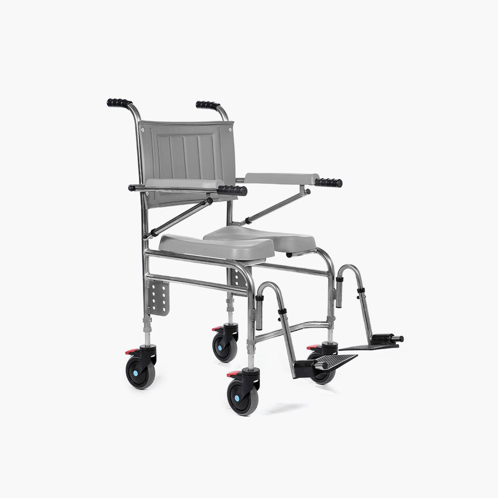 Osprey 710 Attendant Push Propelled Shower Chair Commode