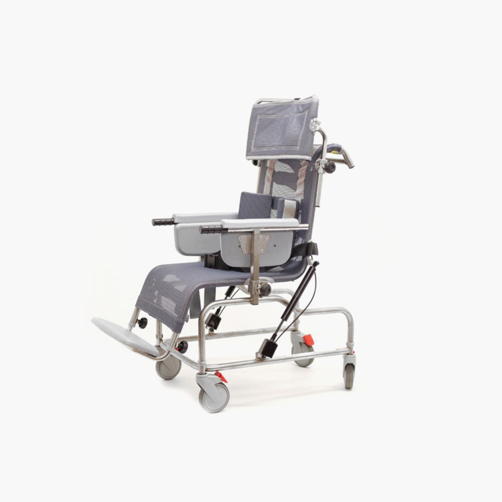 Osprey 900 Tilt in Space Paediatric Shower Cradle side