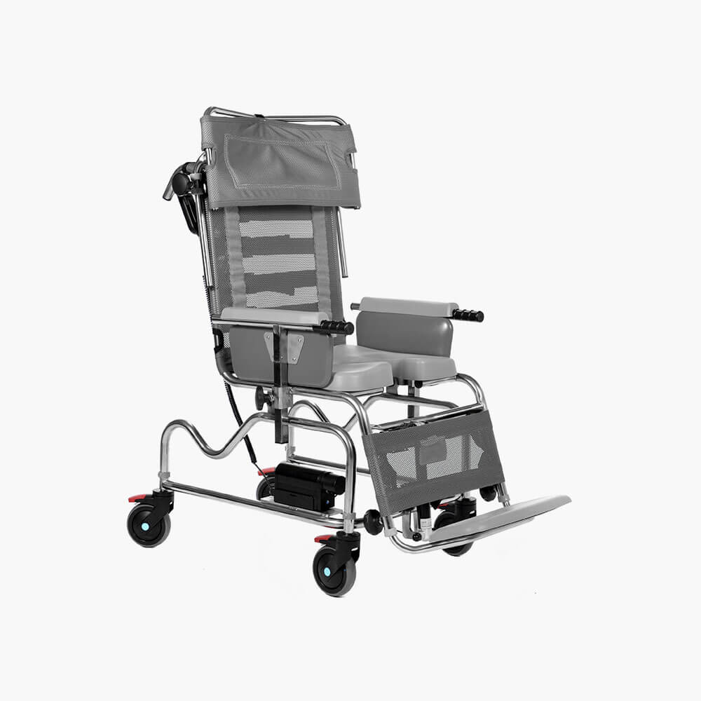 Osprey 981 Electric Tilt in Space Shower Chair Commode