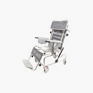 Osprey 981 Extra Wide Tilt in Space Shower Chair Commode Side