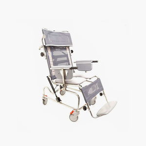 Osprey 981 Extra Wide Tilt in Space Shower Chair Commode