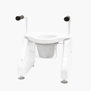 Osprey Toilet Raiser. Height Adjustable Frame for Easy Toilet Access and Compatibility with Geberit Mera Wash Dry Toilet