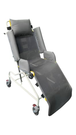 Prism Medical Freeway Flow Shower Cradle with optional padded side rails and head cushion