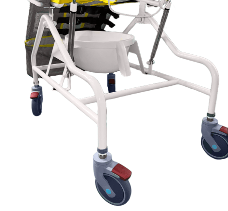 Prism Medical Freeway Flow Shower Cradle optional commode pan