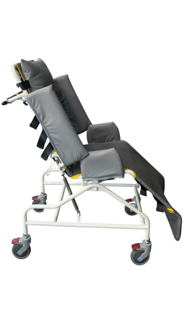 Prism Medical Freeway Flow Shower Cradle with optional padded side rails and head cushion