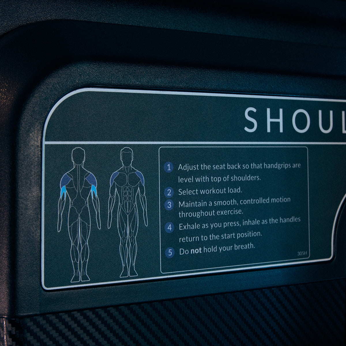 Pulse Fitness Aductor Placards