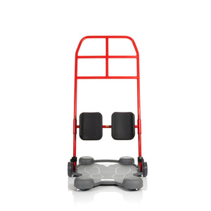 Front View of Direct Healthcare Group ReTurn7600 bariatric Sit-to-Stand and Transfer Assistive Device