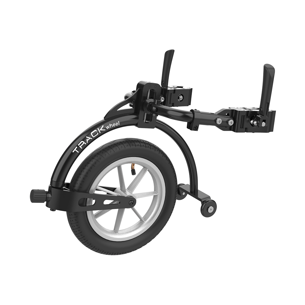 Rehasense | Aluminium Track Wheel | Tailored Solution for Folding Wheelchairs Double Front Left