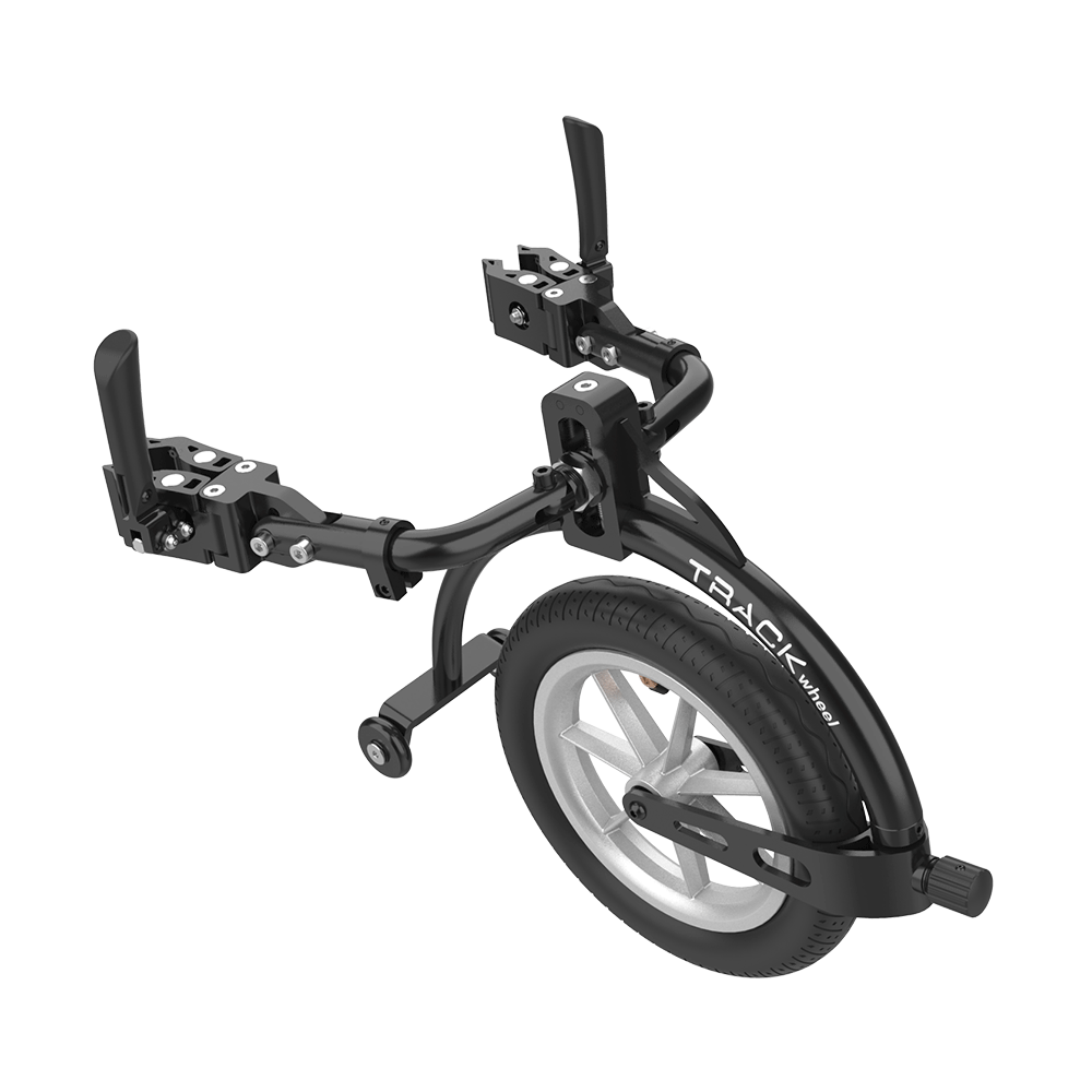 Rehasense | Aluminium Track Wheel | Tailored Solution for Folding Wheelchairs Double Front Right