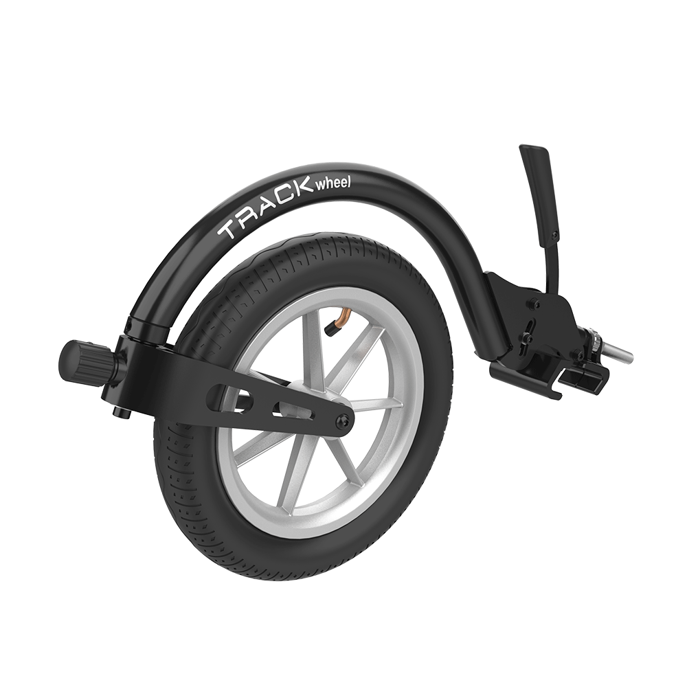 Rehasense | Aluminium Track Wheel | Tailored Solution for Folding Wheelchairs Single Front Wheel