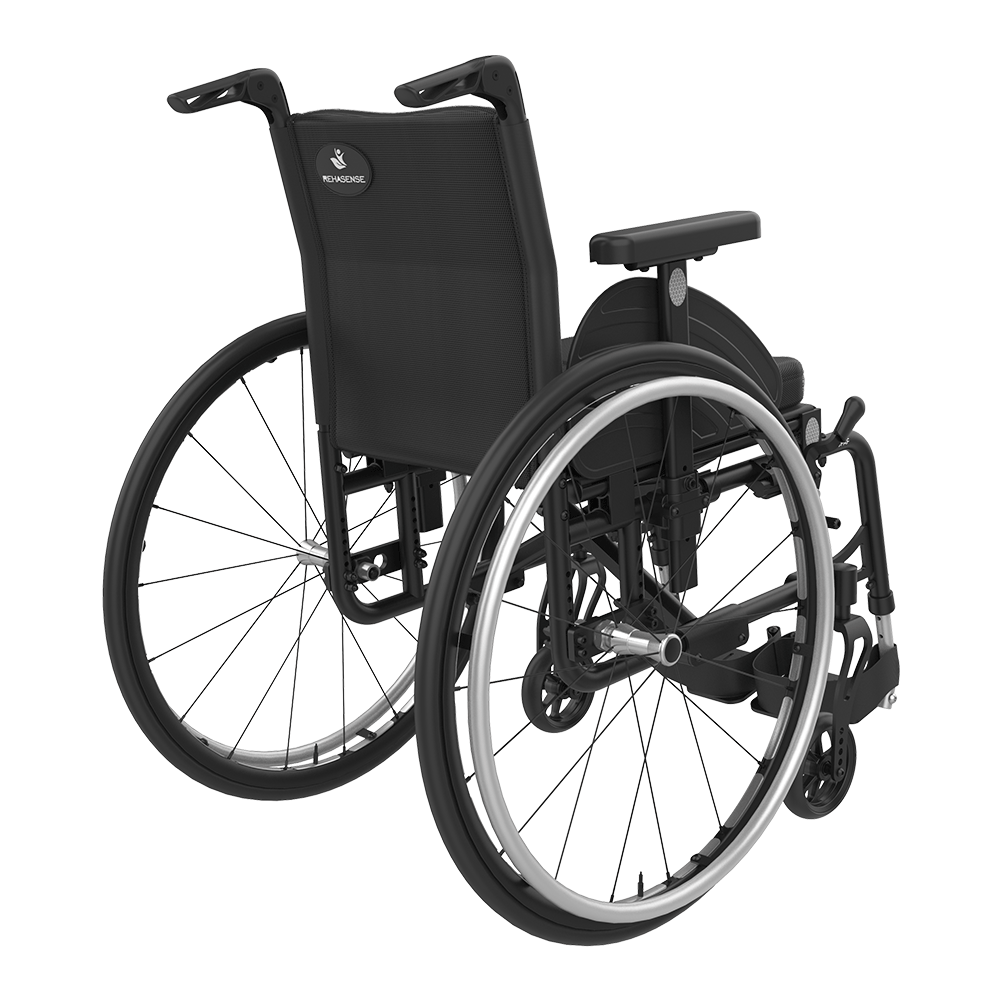 Rehasense | Icon 30 FAF | The Ultimate Foldable Semi-Active Wheelchair Back Right