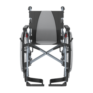 Rehasense | Icon 35 LX Wheelchair | Adjustable Armrests for Optimal Pressure Relief Front