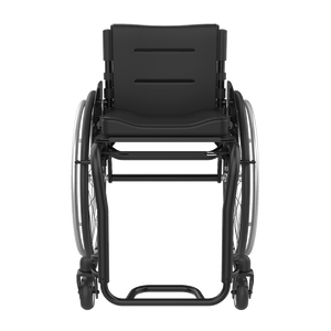 Rehasense | Icon 60 Active Wheelchair | Personalised Comfort and Sporty Experience Black Front