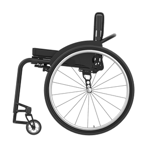 Rehasense | Icon 60 Active Wheelchair | Personalised Comfort and Sporty Experience Black Left Side
