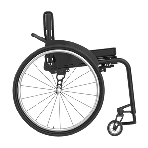 Rehasense | Icon 60 Active Wheelchair | Personalised Comfort and Sporty Experience Black Right Side