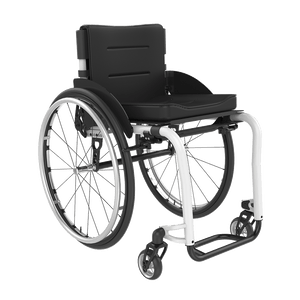Rehasense | Icon 60 Active Wheelchair | Personalised Comfort and Sporty Experience White Front Right