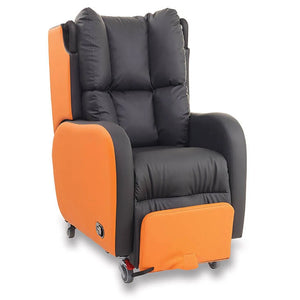Repose Boston Porter Express Chair orange and black