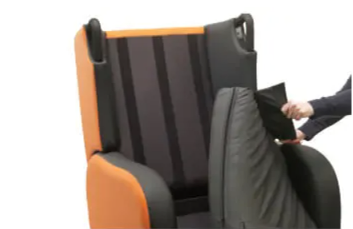 Repose Boston Porter Express Chair removable cushions