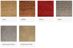Repose Remini Express fabric colour swatches