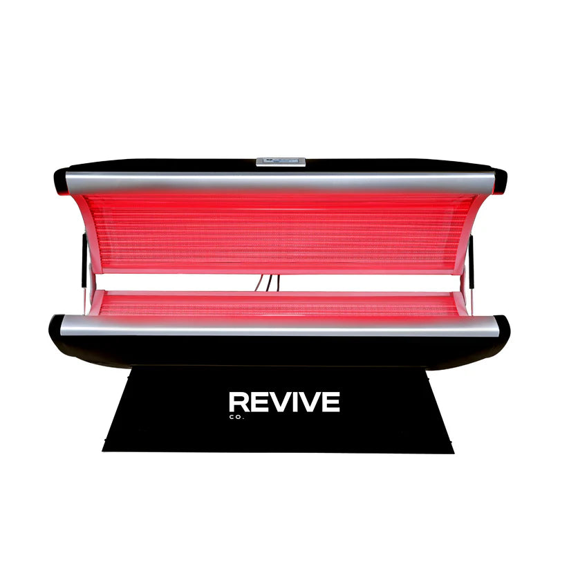 Revive Co Revive Bed Pro Plus Red Light Therapy in black front view open