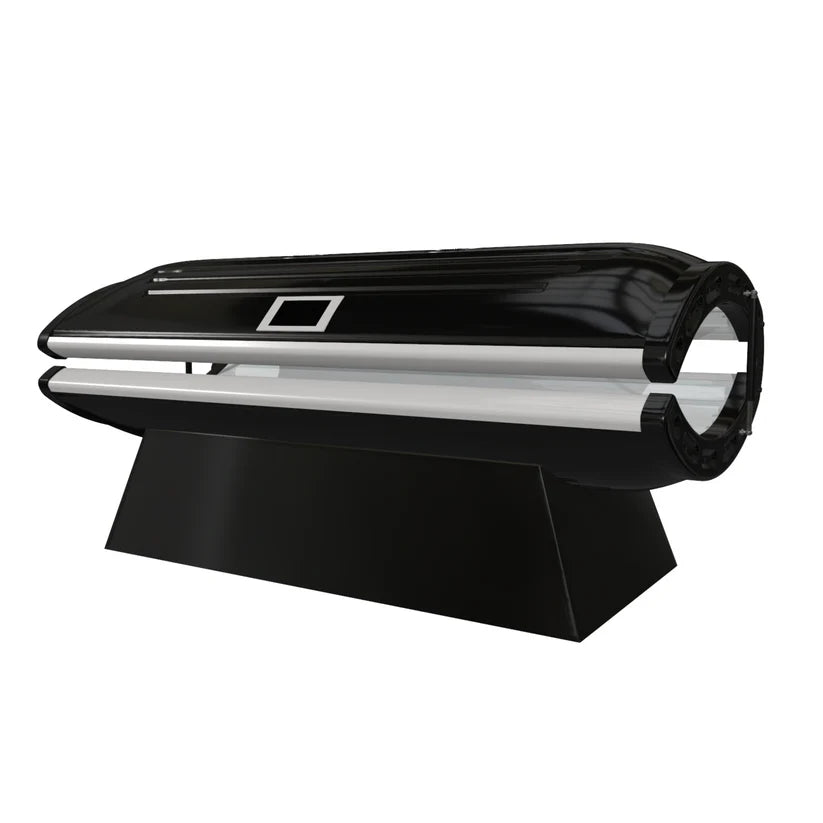 Revive Co Revive Bed Pro Plus Red Light Therapy in black tilted view closed facing left