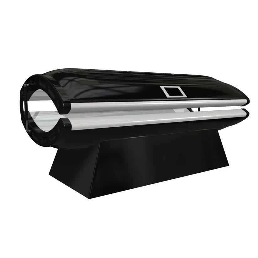 Revive Co Revive Bed Pro Plus Red Light Therapy in black tilted view closed facing right