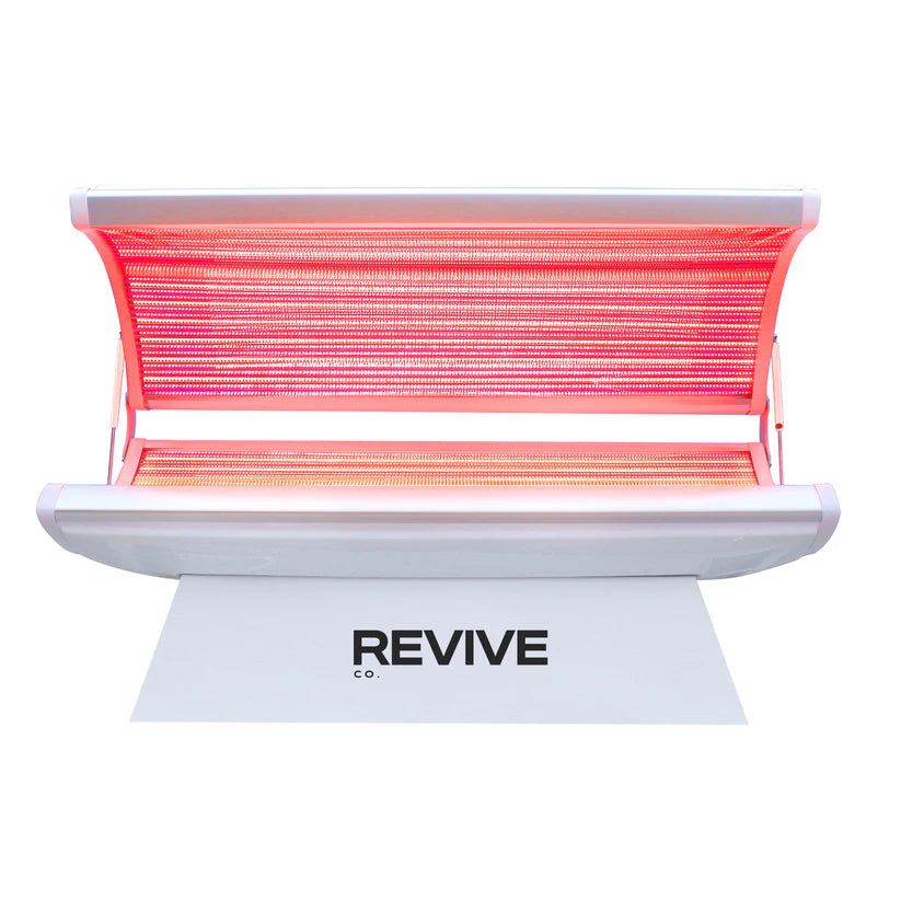 Revive Co Revive Bed Pro Plus Red Light Therapy in white front view open