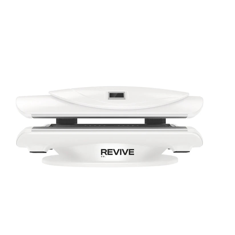 Revive Co Revive Bed Pro Red Light Therapy in white closed front view