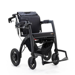 Rollz | Motion Electric | Versatile Rollator and Electric Wheelchair Combo with Joystick Control