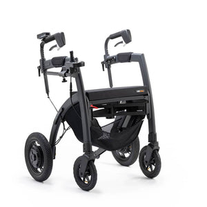 Rollz | Motion Electric | Versatile Rollator and Electric Wheelchair Combo with Joystick Control rollator view