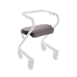 Rollz Saljol Page Indoor Rollator grey foam cushion seat